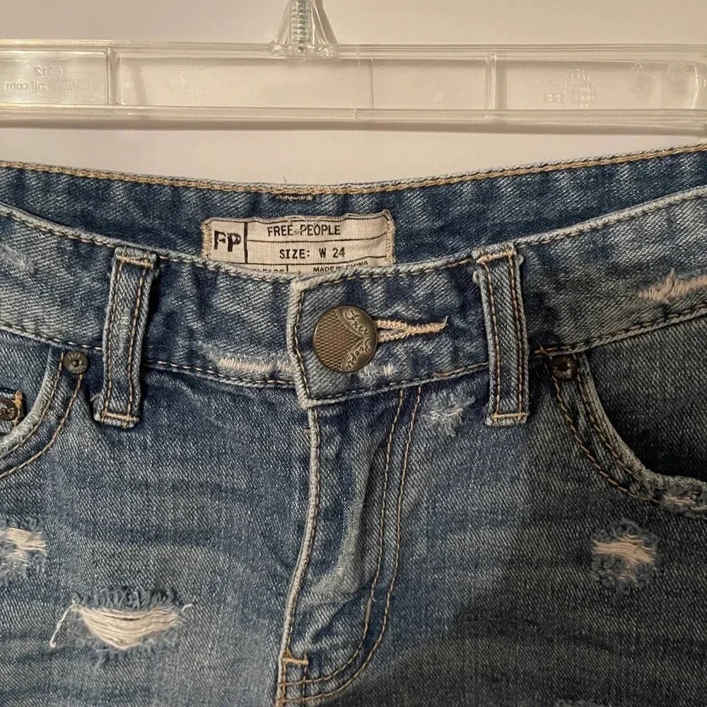 Free People Denim Shorts